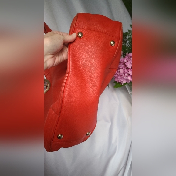 Michael Kors  Burnt Orange Purse 👜 - Picture 9 of 16